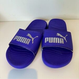 Puma Purple Slide Sandals